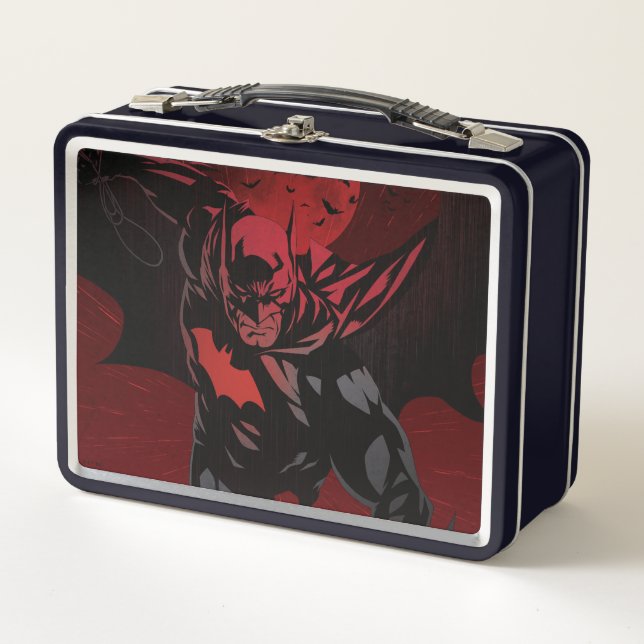 Lunch Box Batman Crimson Leap (Devant)