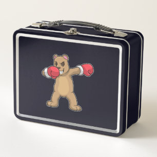 Lunch Box Bear as Boxer at Boxer & Hip hop Dance Dab