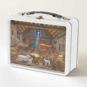 Lunch Box Bébé Jésus Manger Nativité de Noël