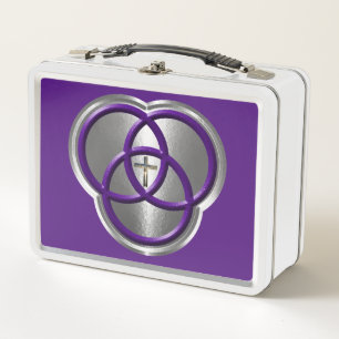 Lunch Box Belle bague de la Trinité chrétienne avec croix