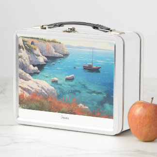 Lunch Box Belle plage en Grèce
