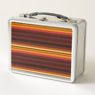Lunch Box Belles rayures vintages