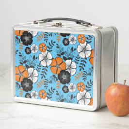 Lunch Box bento fleur oranges