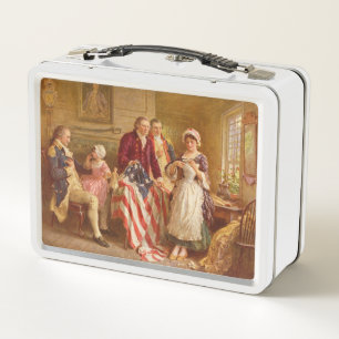 Lunch Box Betsy Ross, 1777 (Histoire américaine) (Patriote a
