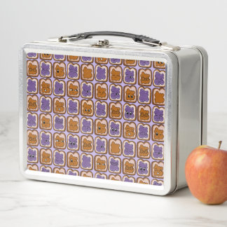Lunch Box Beurre d'arachide mignonne et gelée Boîte à déjeun