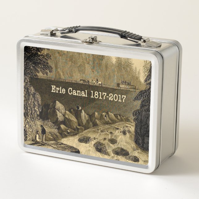 Lunch Box Bicentenaire du canal Erie historique (Devant)