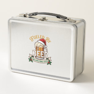 Lunch Box Bière Alimentée par Noël Joie Mug Chapeau de Père