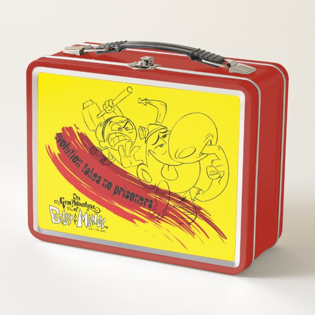 Lunch Box Billy & Mandy - L'évolution ne prend pas de prison (Devant)
