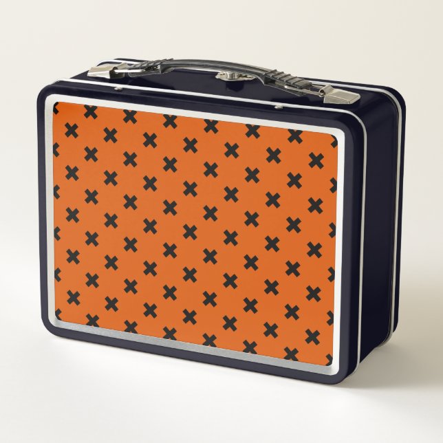Lunch Box Black cross stitches (Dos)