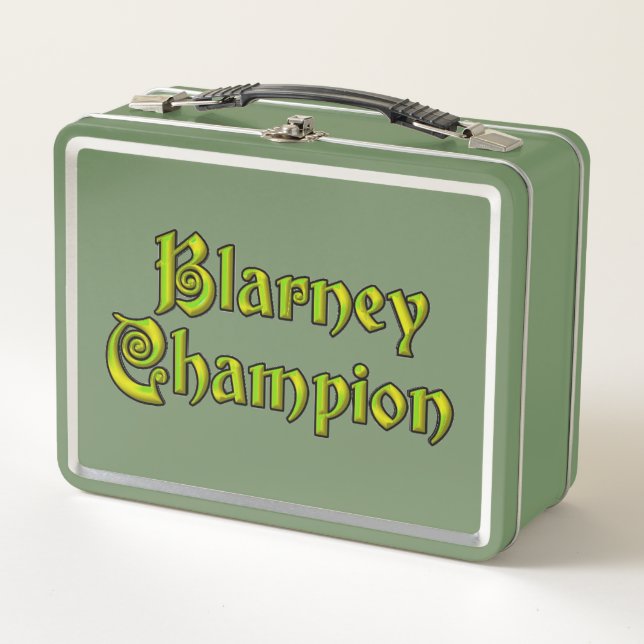 Lunch Box Blarney Champion pouponnière verte (Devant)
