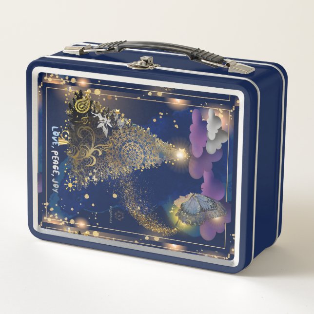 Lunch Box Boganhues Premium Print Christmas Theme (Devant)