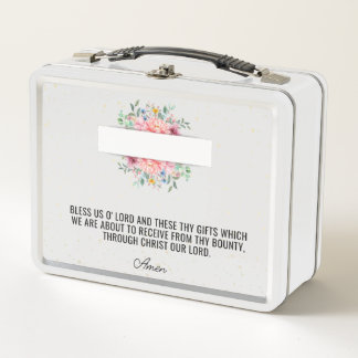 Lunch Box Boîte à déjeuner de la prière de repas