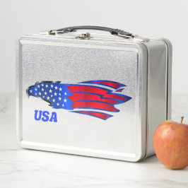 Lunch Box Boîte à déjeuner moderne en métal tendance