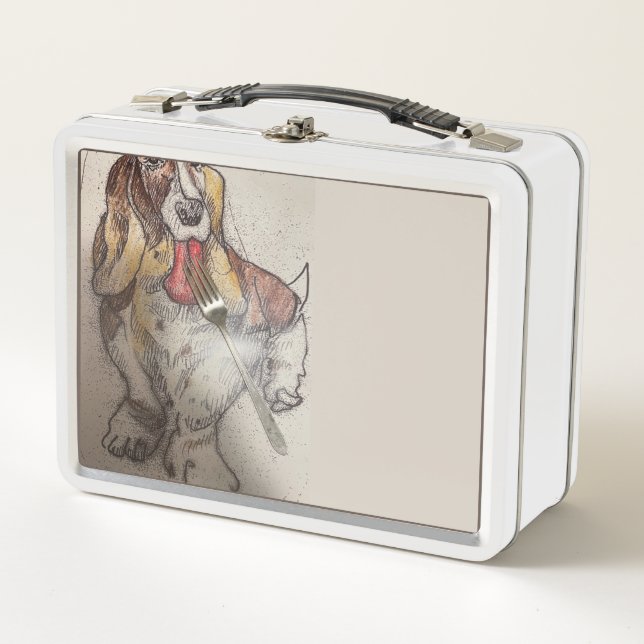 Lunch Box Boîte à lunch Bassett Hound (Devant)