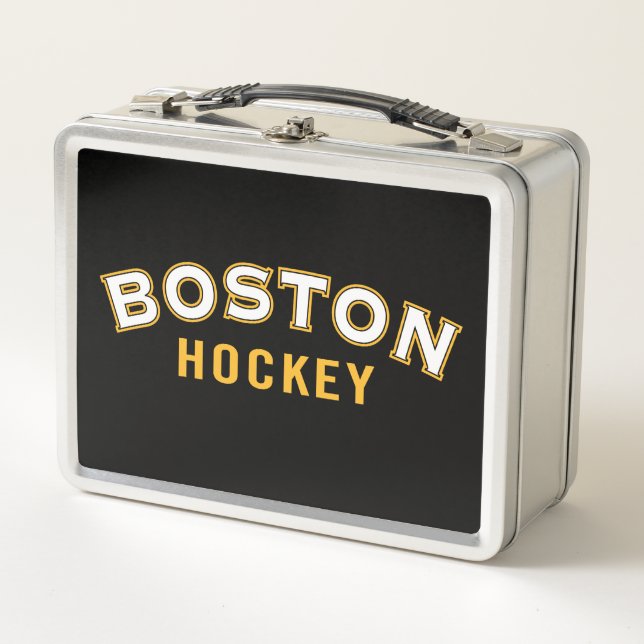 Lunch Box Boîte à lunch de hockey de Boston (Devant)