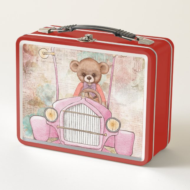 Lunch Box Boîte à lunch de l'ours en peluche (Devant)