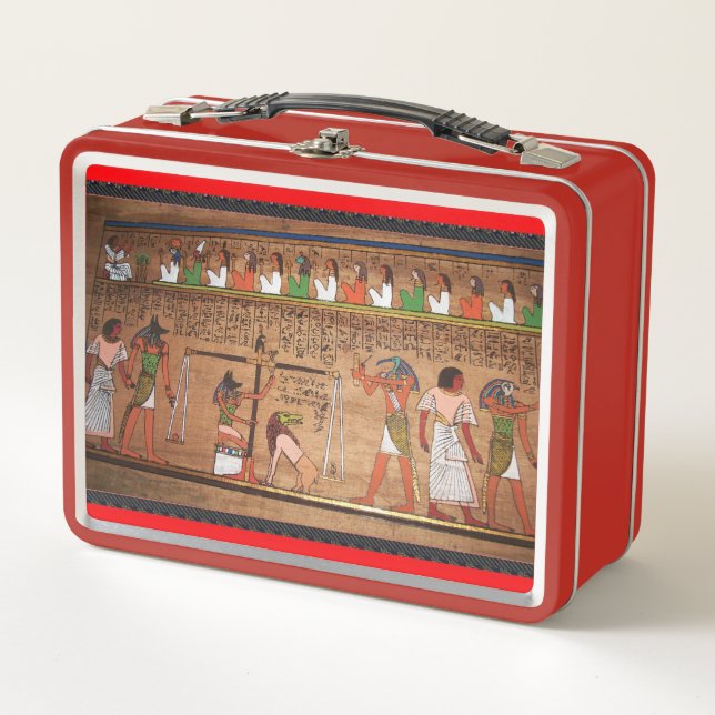 Lunch Box Boîte à lunch Egypte-Hiéroglyphes (Devant)
