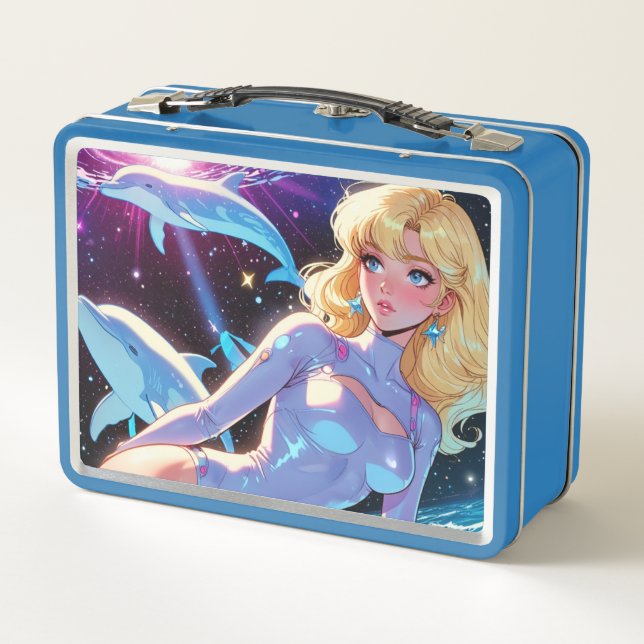 Lunch Box Boîte à lunch en métal/boîte cosmétique (Dos)