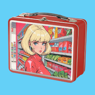 Lunch Box Boîte à lunch en métal/boîte cosmétique