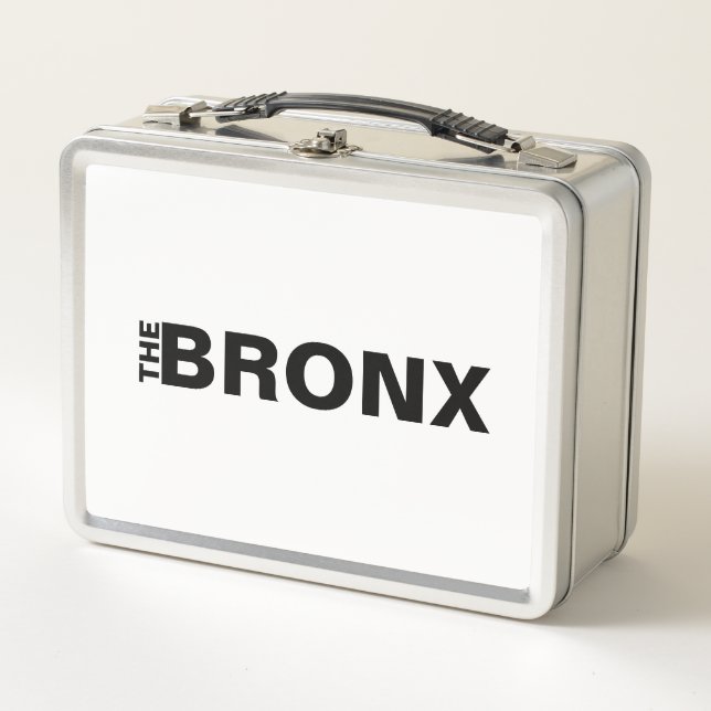 Lunch Box Boîte à lunch en métal Bronx (Devant)