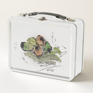 Lunch Box Boîte à lunch en métal persimmon