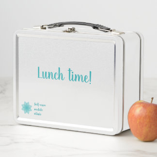 Lunch Box Boîte à lunch humour auto-caremobileclinique