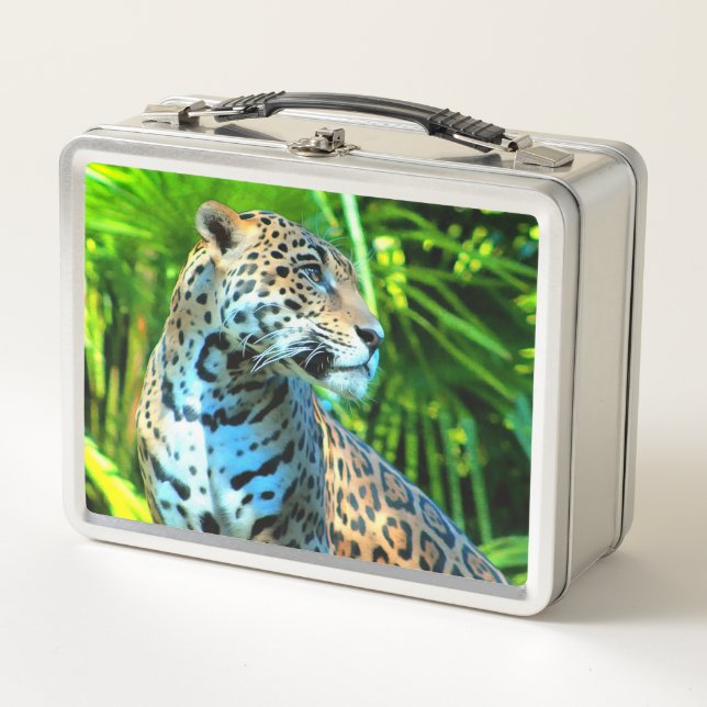 Lunch Box Boîte à lunch Majestic Jaguar - Séries fauniques (Devant)