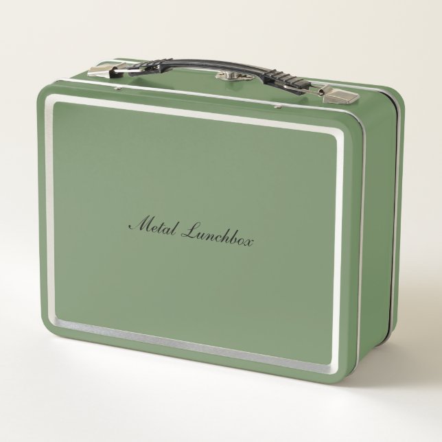 Lunch Box Boîte à lunch métallique (Dos)