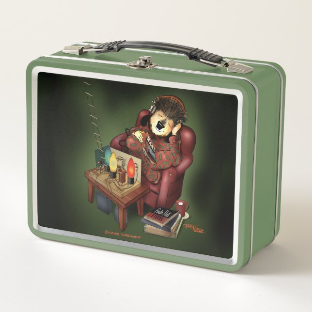 Lunch Box Boîte à lunch officielle K1NSS "Radio Dreamer" (Devant)