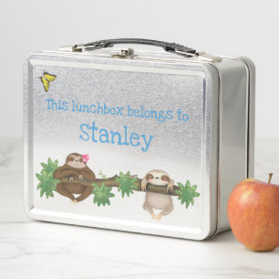 Lunch Box Boîte à lunch personnalisée Stanley Sloth (bleu)