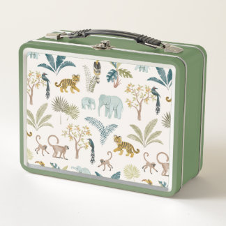 Lunch Box Boîte à lunch pour enfants de la jungle