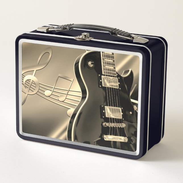 Lunch Box Boîte à lunch pour guitare et musique (Devant)