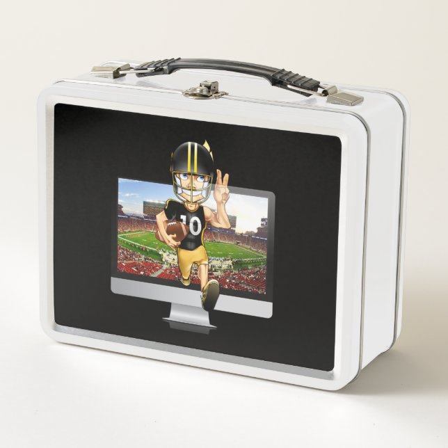 Lunch Box Boîte à lunch pour le football ! (Devant)