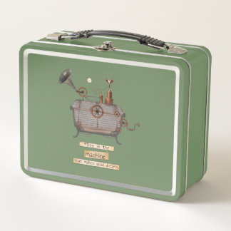 Lunch Box Boîte à lunch verte - La machine à rêves