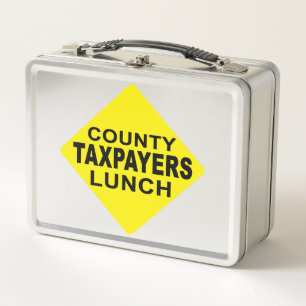 Lunch Box Boîte de déjeuner des contribuables du comté