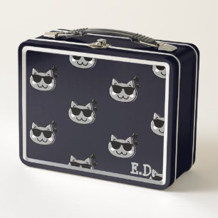 LUNCH BOX BOÎTE DE DÉJEUNER EN MÉTAL CAT LOVE