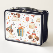 Boite de déjeuner pour chien d'anniversaire - Fest