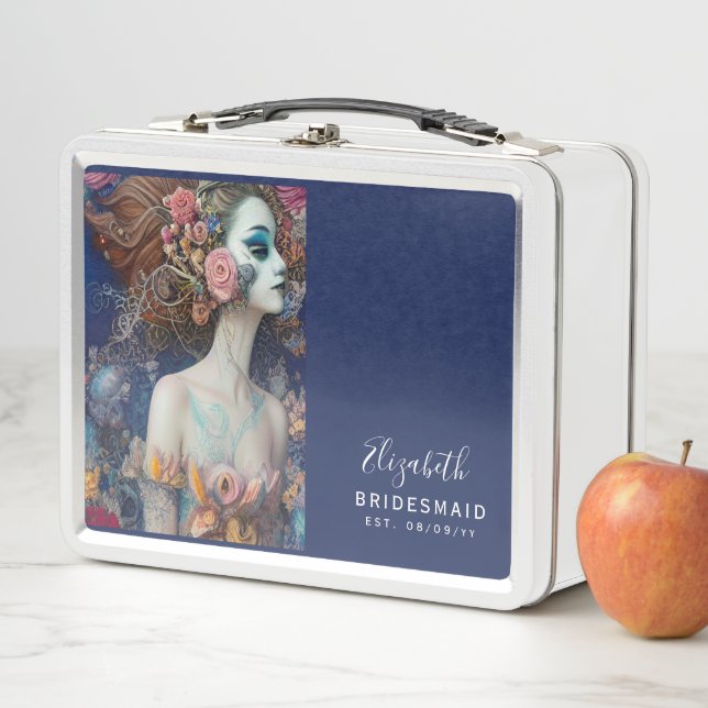 Lunch Box Boîte de proposition d'une demoiselle d'honneur pe (En situation)