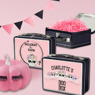 Lunch Box Boîte Halloween Boo Box Ancienne École