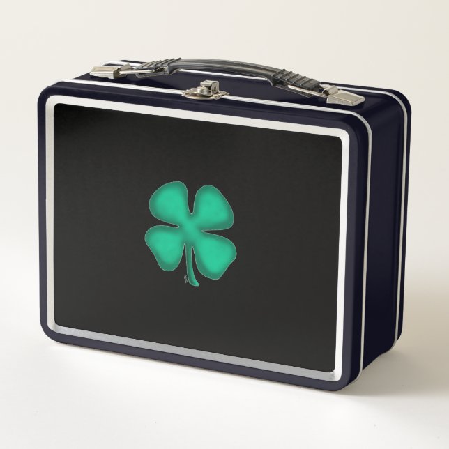Lunch Box Boîte noire irlandaise noire (Devant)