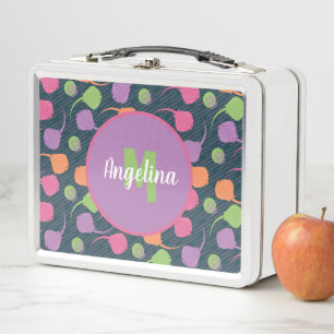 Lunch Box Boîte Retro Neon Stingray en métal