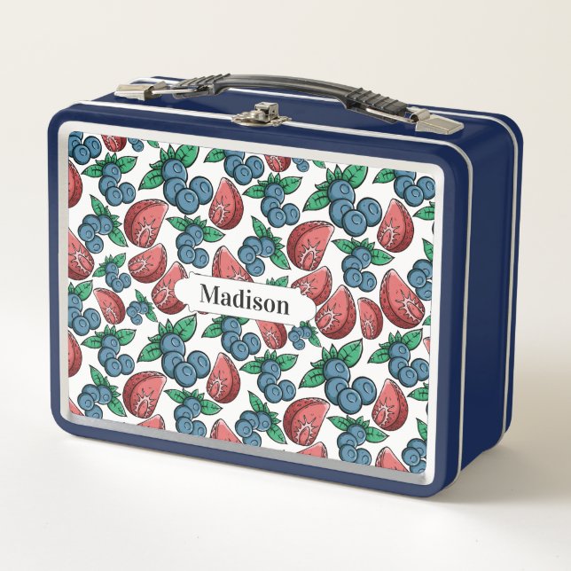 Lunch Box Boîtes à lunch pour Motif Berries (Devant)