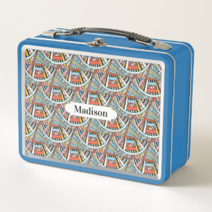 Lunch Box Boîtes de déjeuner personnalisées pour Motif natif