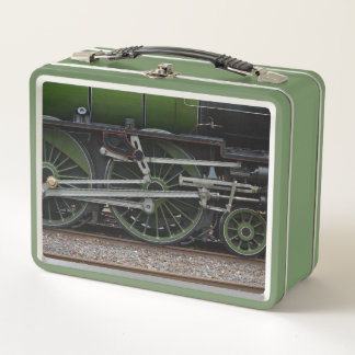 Lunch Box Boîtier à roulettes de train à vapeur