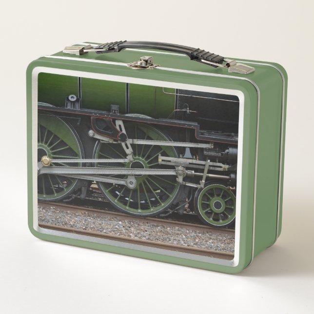 Lunch Box Boîtier à roulettes de train à vapeur (Devant)
