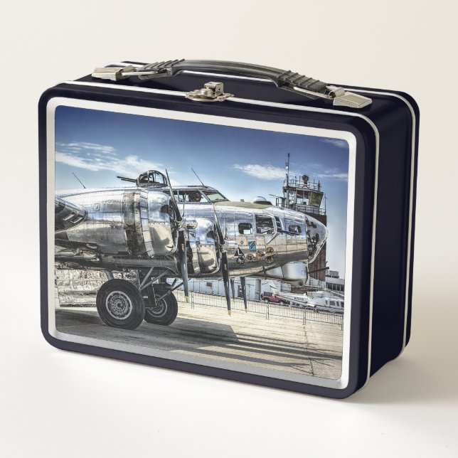 Lunch Box Bombardier 2ème guerre mondiale classique b-17 (Devant)