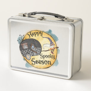 Lunch Box Bonne saison Éffrayante Halloween Camping