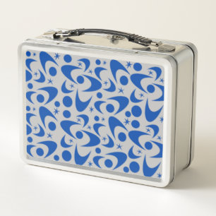 Lunch Box Boomerangs Rétro Boîte à Repas en Métal