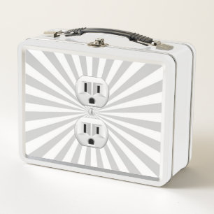 Lunch Box Bouchon électrique Mur Outlet Fun Personnaliser Ce