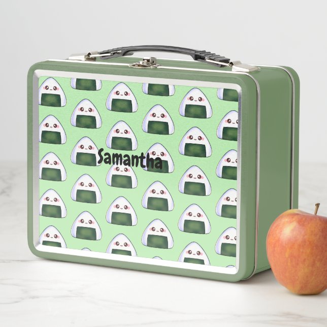 Lunch Box Boule japonaise de riz Onigiri (En situation)